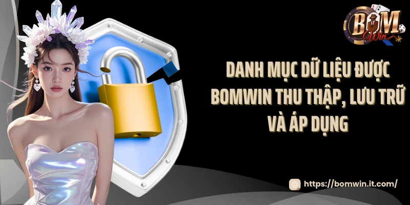 Chính Sách Bảo Mật Bomwin Toàn Diện Và Tuyệt Đối 100% Danh mục dữ liệu được Bomwin thu thập, lưu trữ và áp dụng